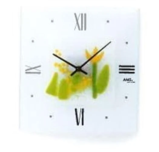 AMS Clock, Glass, Green, L - Image 1