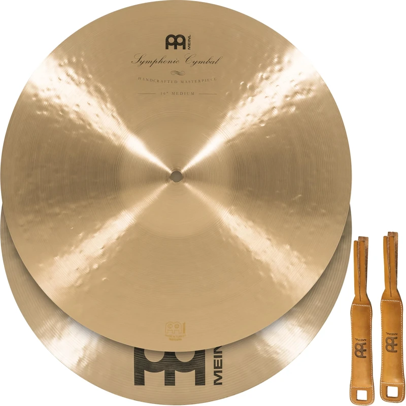 Meinl 16 inch B20 Bronze Medium Symphonic Cymbal Pairs