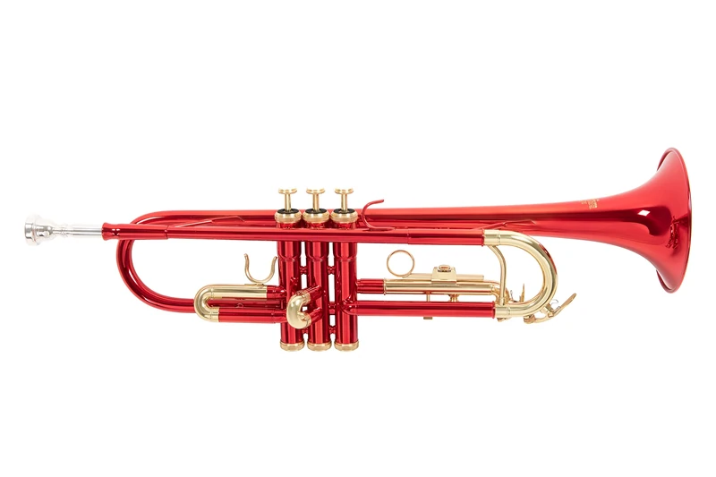 Roy Benson Bb Trompete MOD.TR-101R rot lack., inkl. Etui