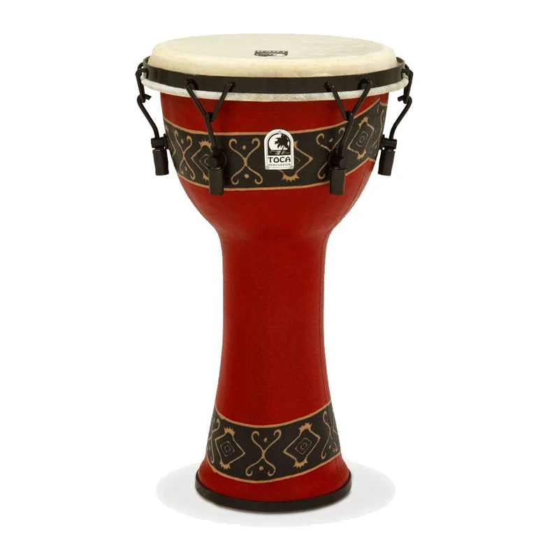 TOCA Djembe Freestyle Mech. Tuned Bali Red 10'' SFDMX-10RP