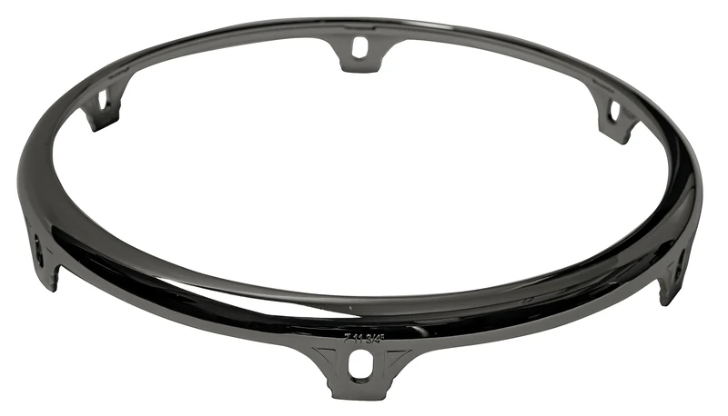 Latin Percussion Hoop, Conga Comfort Curve II - Z Series (Extended Collar) - Brushed Nickel 12 1/2 Inch Tumba | 6 Holes, LP774-BN