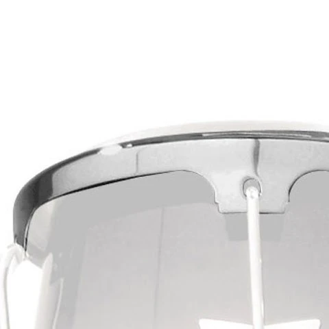 Latin Percussion Conga Comfort Curve II Hoop - Top Tuning (Extended Collar) - Chrome 12 1/2 Inch Tumba | 6 Holes, LP2567