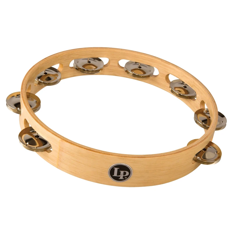 LP Latin Percussion Tambourin Professional 10" Holz einreihig LP380A