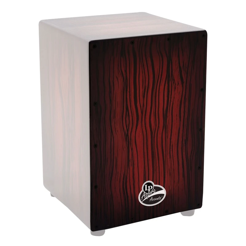 LP Latin Percussion Front Panel for Cajon Aspire and Aspire Accent Dark Wood Streak (Birch/Poplar) - LPA1332-DWSFP