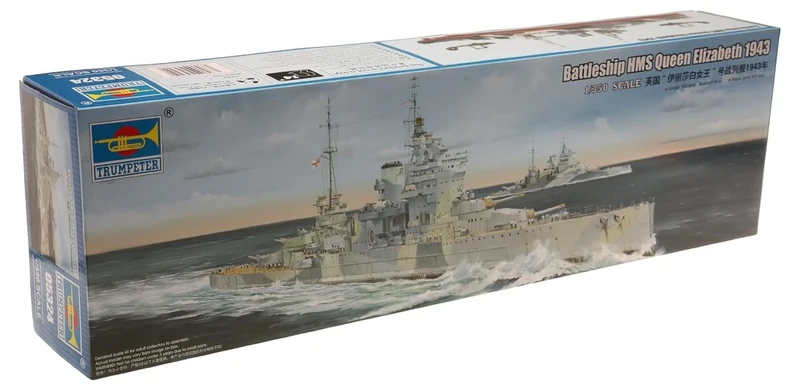 Trumpeter 1:350 - HMS Queen Elizabeth Battleship (1943)
