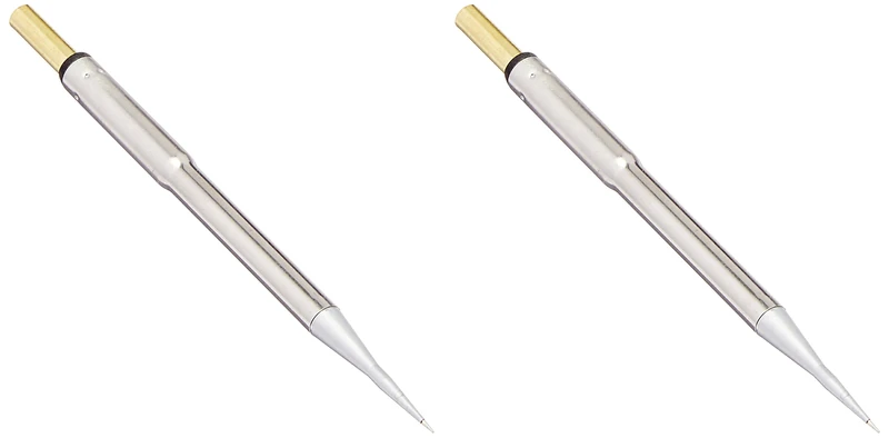 Metcal PTTC-701 PTTC Series Tweezer Cartridge for Most Standard Applications, Conical, 412 Degree C Maximum Tip Temperature, 0.4mm Tip Size, 19mm Tip Length - Image 1