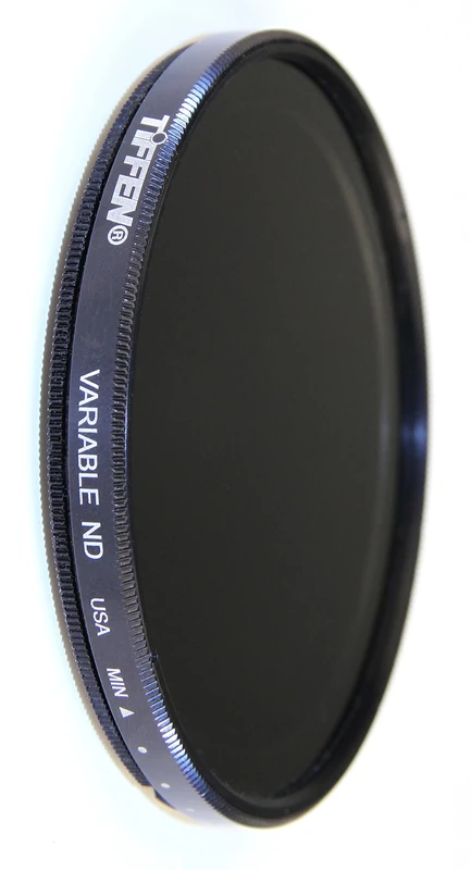 Tiffen 58VND 58mm Variable Neutral Density Camera Lens Filter, Black