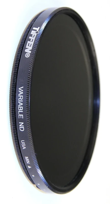 Tiffen 52VND 52mm Variable Neutral Density Camera Lens Filter-Gray