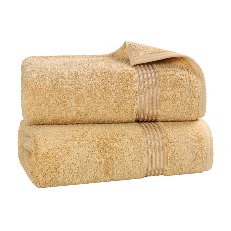 Superior Towel Set, Cotton, Gold, Bath Sheets