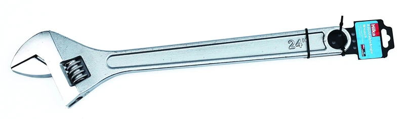 Hilka 18022400 24-Inch Heavy Duty Adjustable Wrench,Silver - Image 1