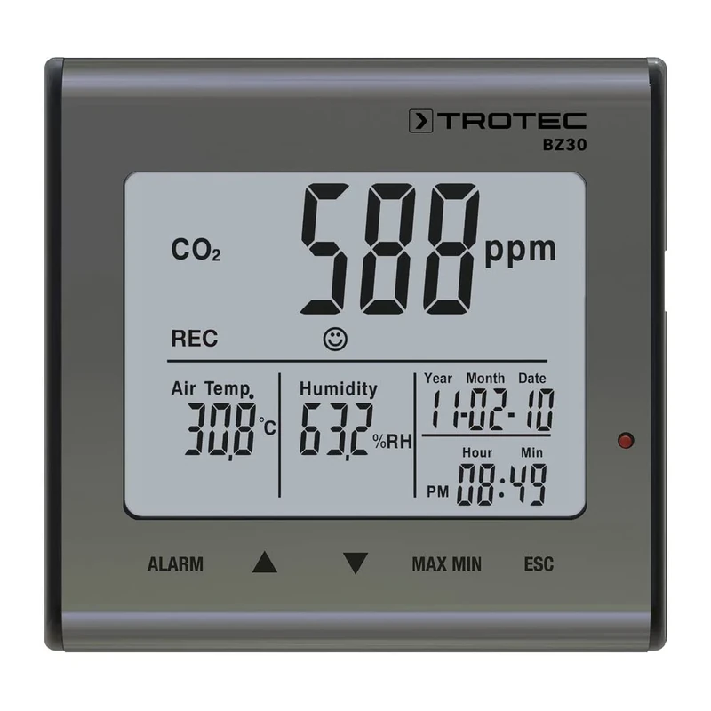 Trotec BZ30 CO2 Air Quality Data Logger