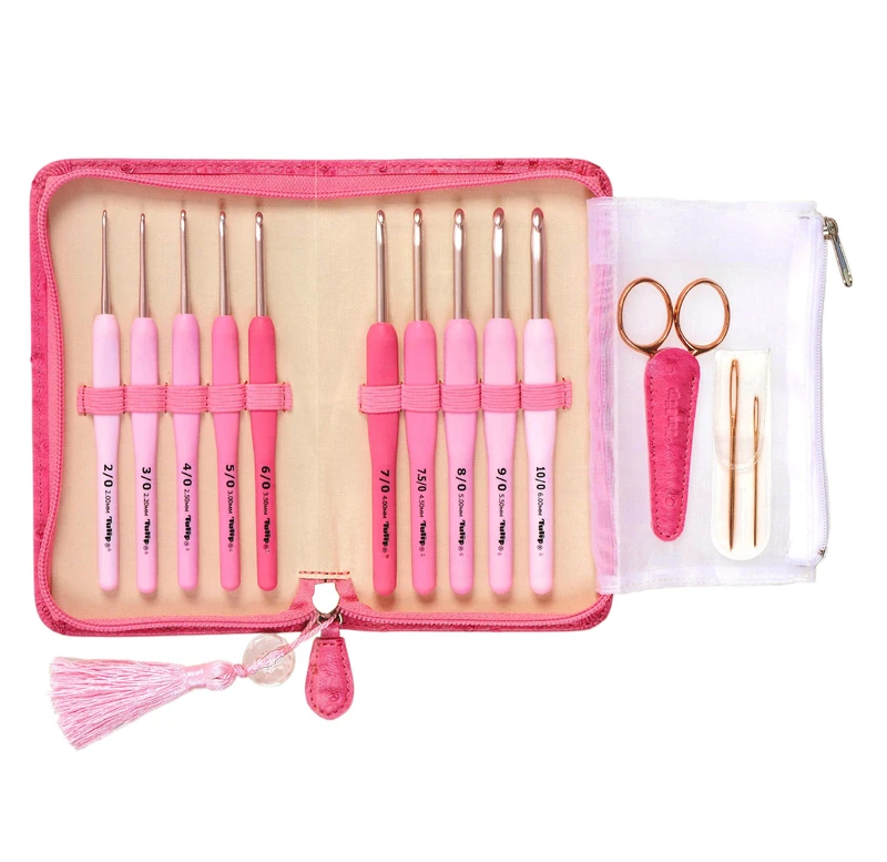 Tulip d Timo Rose Grip Crochet Set [TER-001] (Japan Import)