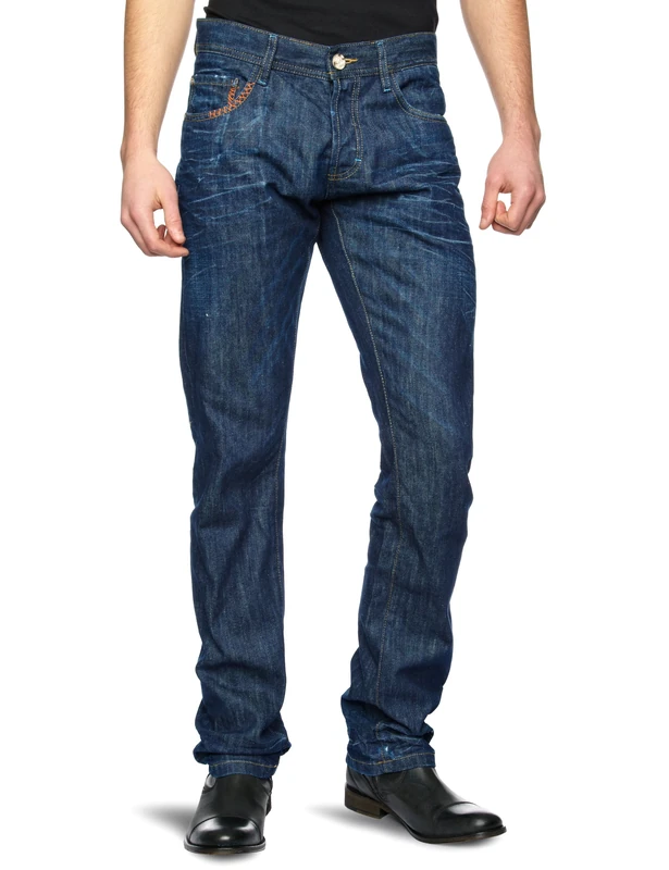 Desigual Likke Slim Men's Jeans Oscuro W28 x Regular