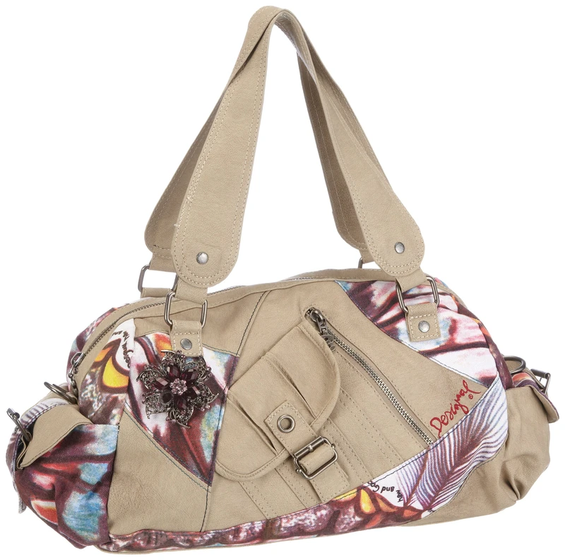 Desigual Women's Nikitaly New Tokyo Everyday Handbag Borgoña Vigore 22X51283100U