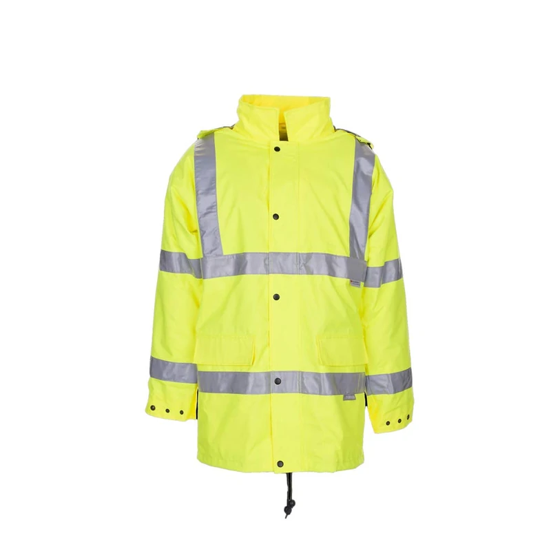 Planam 2054068 Size 4X-Large "High Visible" Parka - Yellow