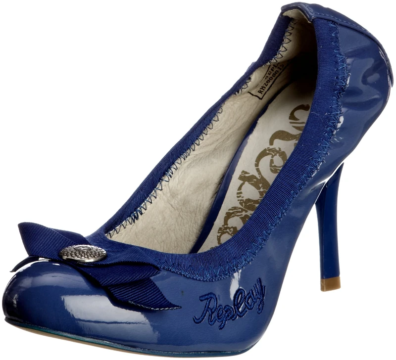 REPLAY Women's Maude Blue Exotic Gwh28.002.C0001S.010 8 UK