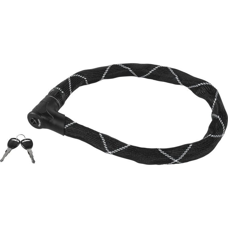 ABUS armoured cable lock Iven Steel-O-Flex 8200 - Motorcycle lock made of steel cable with armour made of steel sleeves - security level 8 - Image 1