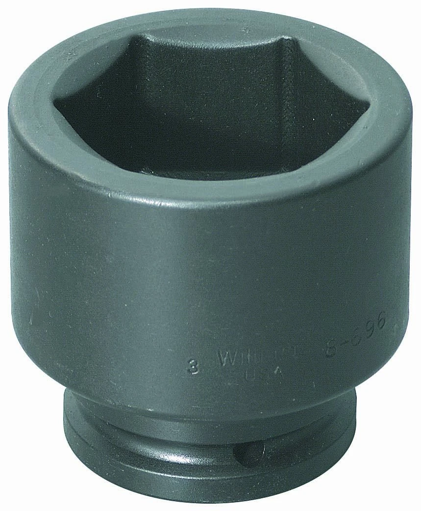 Williams 8-6152 1-1/2 Drive Impact Socket, 6 Point, 4-3/4-Inch