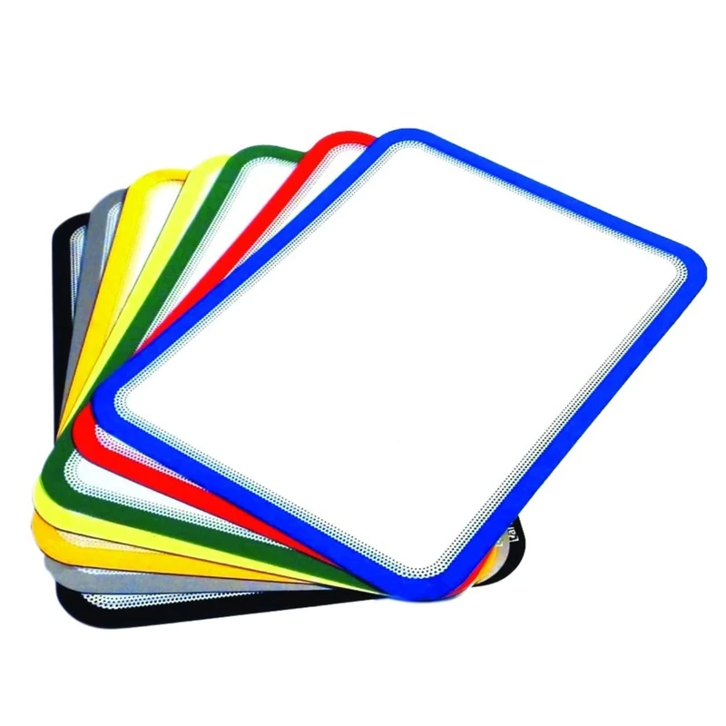 Frames4Docs A4 Magnetic Frame - Magnetic Document Holder - Colour Blue - Pack of 10