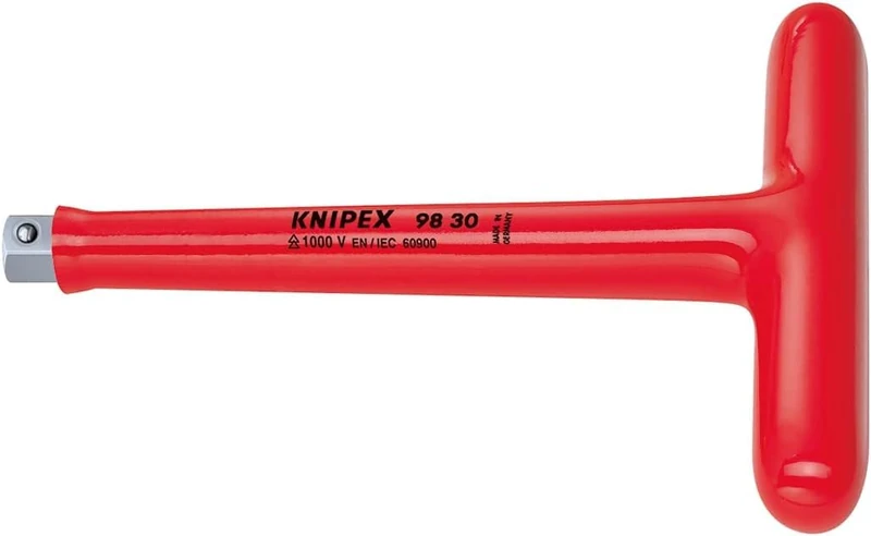 Knipex T-Handle Drive with driving square 3/8" 200 mm 98 30