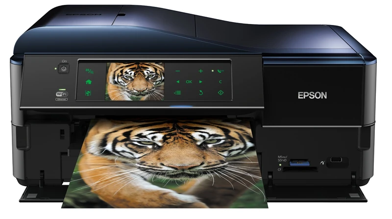 Epson Stylus PX830FWD All-In-One Printer with High Speed Wifi and Double Side Printing and Fax (Print, Copy, Scan and Screen)