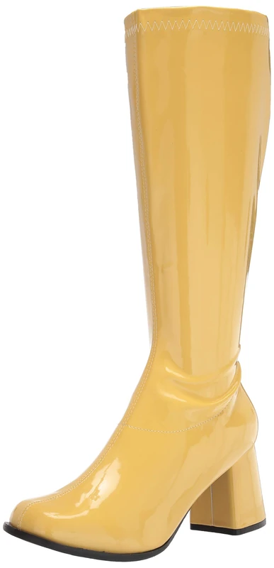 Ellie Shoes Women's GOGO-YELL-10 Fashion Boot, Yellow, 8 UK