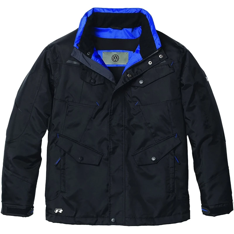 Volkswagen 5K3084009A82V Men's Work Jacket, Titanium Black, Size S - Image 1
