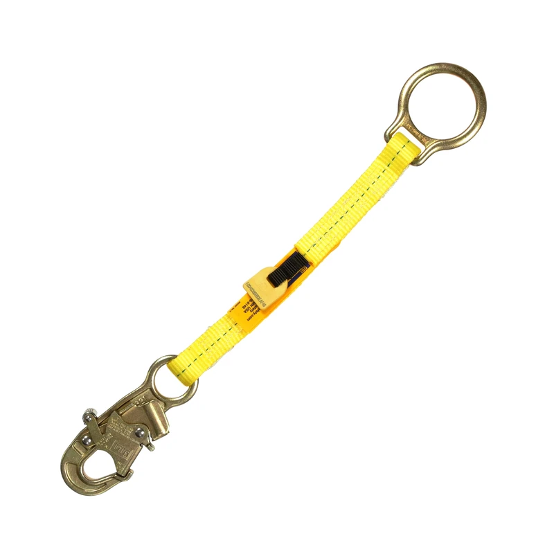 DBI/Sala, 1231117 D-Ring Extension With Self Locking Snap Hook X 18, Yellow by Capital Safety