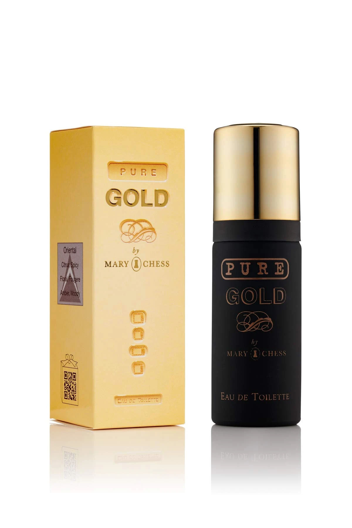 Milton Lloyd UTC Pure Gold by Mary Chess - Fragrance for Men - 50ml Eau de Toilette Aftershave