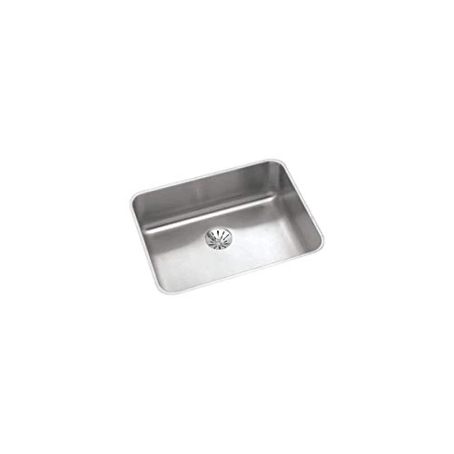 Elkay ELUHAD211550PD 18 Gauge Stainless Steel 23.5" x 18.25" x 4.875" Single Bowl Undermount Kitchen Sink Kit