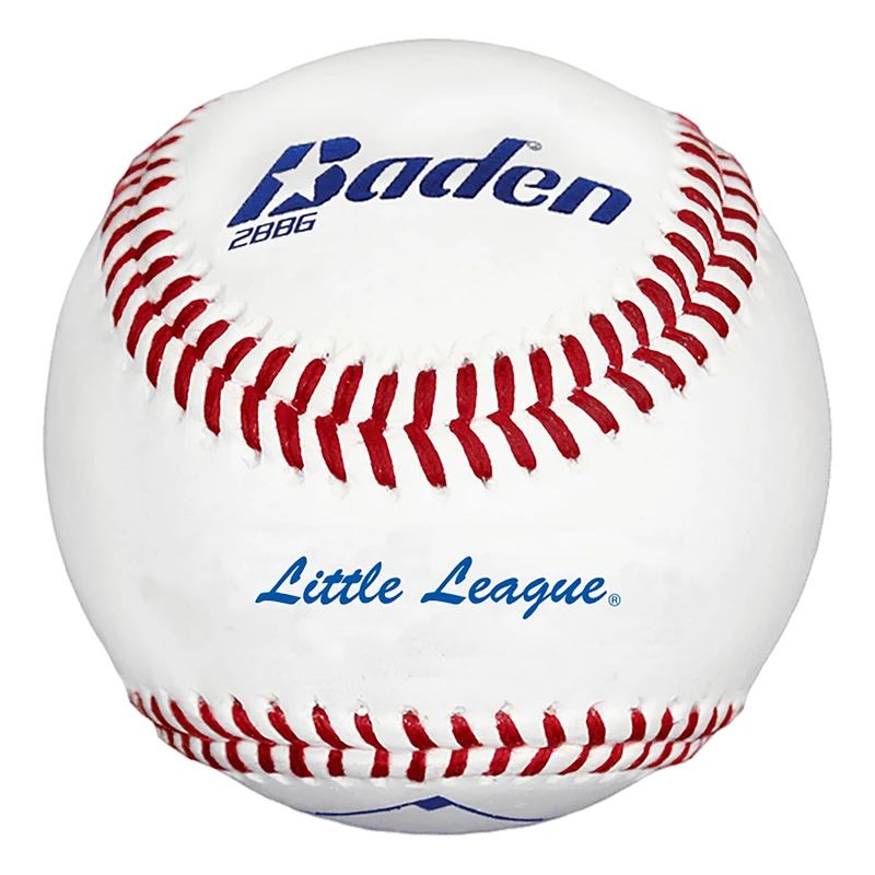 Baden Official Little League Raised Seams Leather Baseballs - 2BBLLG (Dozen)