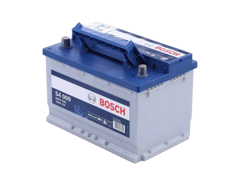 Bosch S4009 Car Battery - 74Ah 680A 12V Lead-Acid