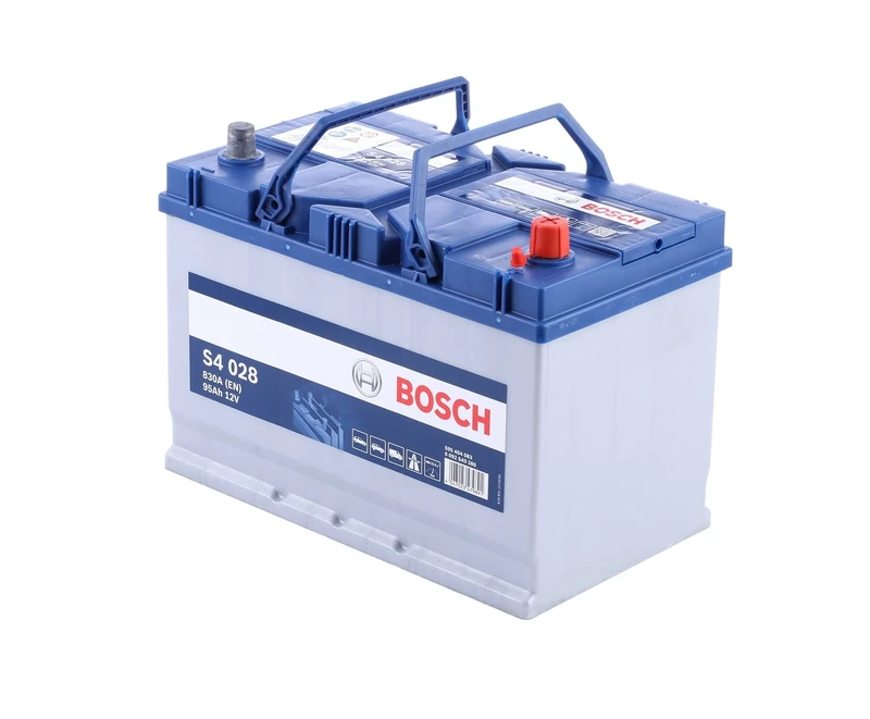 Bosch S4028 - car battery - 95A/h - 830A - lead-acid technology - for vehicles without Start/Stop system