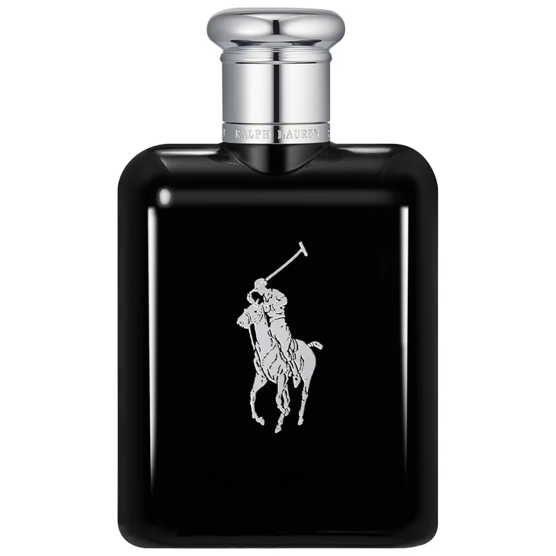 Ralph Lauren Polo Black Eau de Toilette, Men's Perfume, Woody Aromatic Masculine Scent, Sensual Fragrance, For Classic Timeless Style, Lasting Wear, Luxury Perfume for Men, 200ml