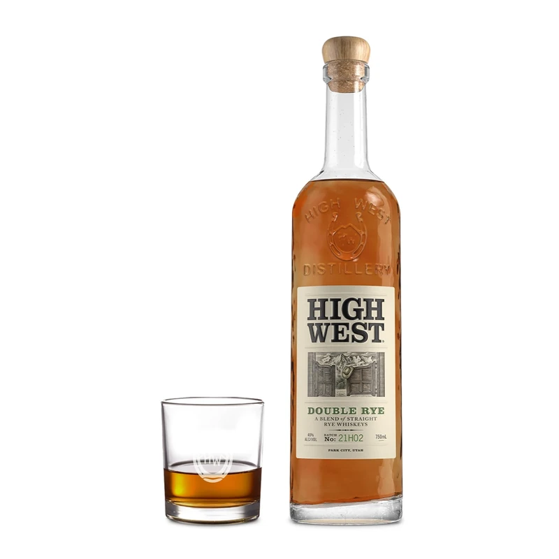 HIGH WEST Double Rye Whisky 70 cl
