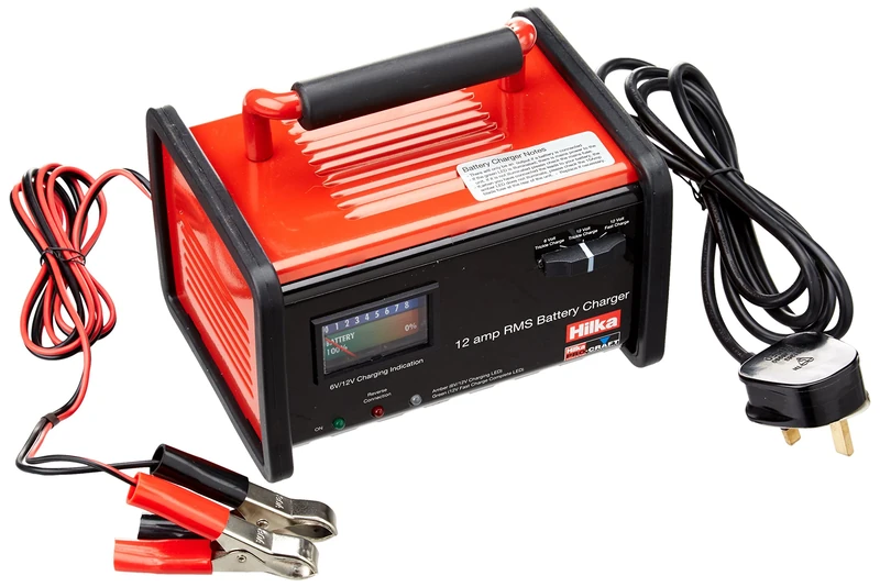Hilka 83500012 12A Automatic Battery Charger