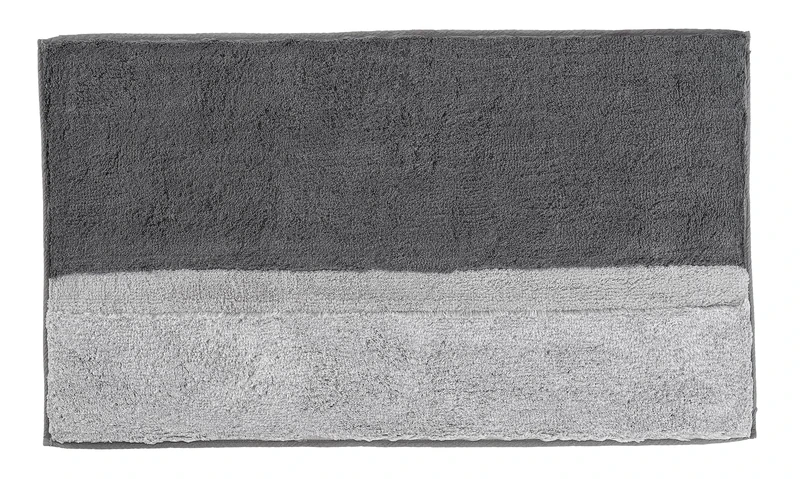Kleine Wolke 60 x 100 cm 100 Percent Cotton Bath Rug, Anthracite