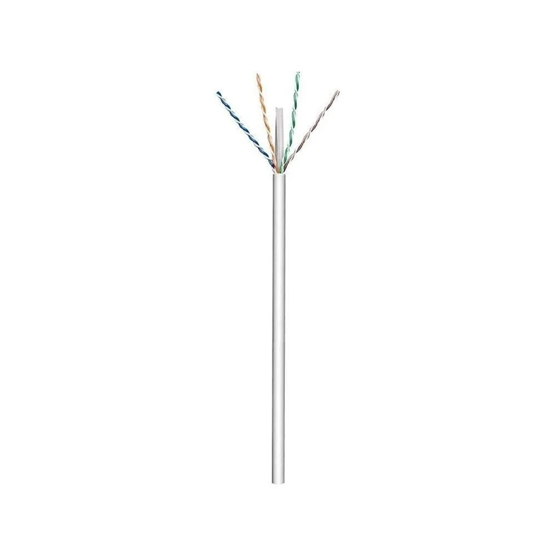 Goobay 95695 CAT 6 Network Cable U/UTP Grey CCA Copper Mix for SOHO Applications AWG 23/1 Solid PVC - Image 1