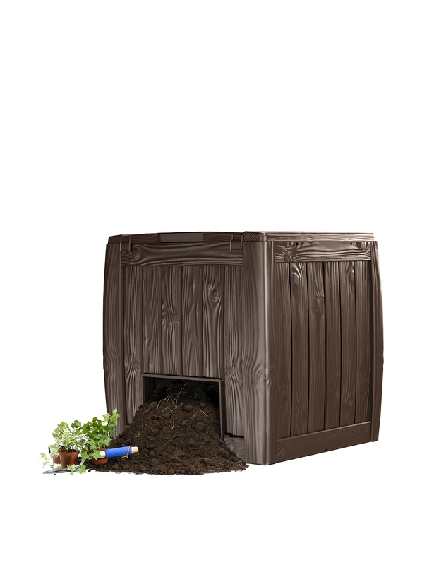 Keter A-1613-1 548584 Composter, dark brown, 340 L