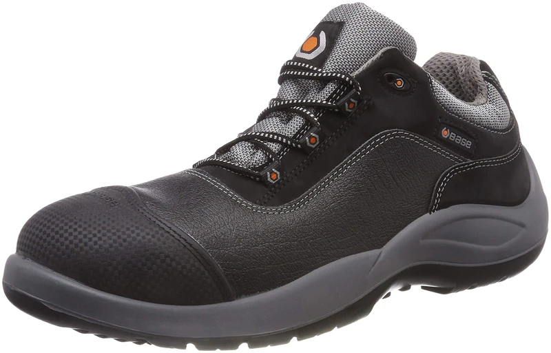 Base Protection B0118 Mozart S3 Low Safety Shoe Black/Grey, 43