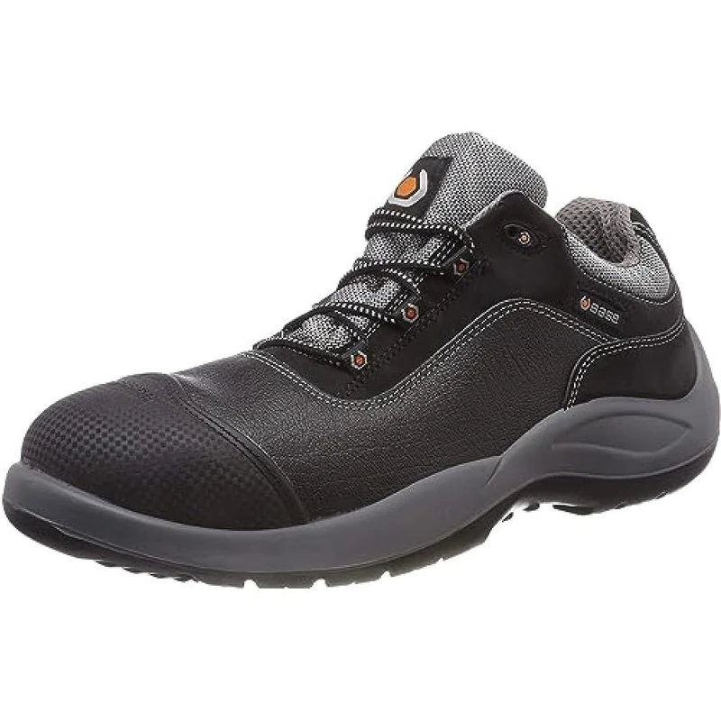 Base Protection B0118 Mozart S3 Low Safety Shoe Black/Grey, 45
