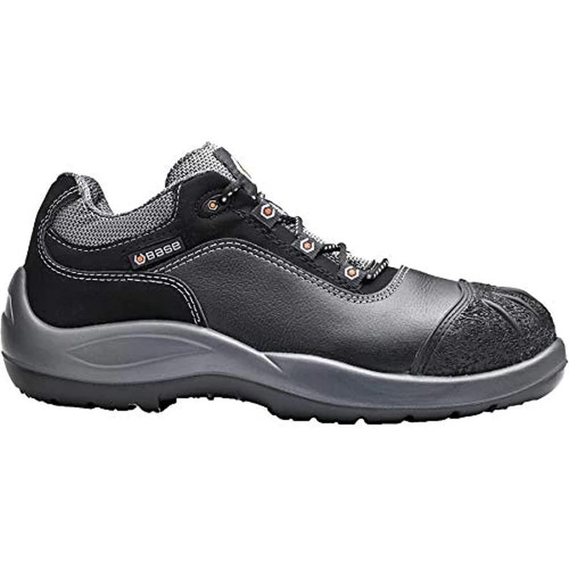 Base Protection B0118 Mozart S3 Low Safety Shoe Black/Grey, 47