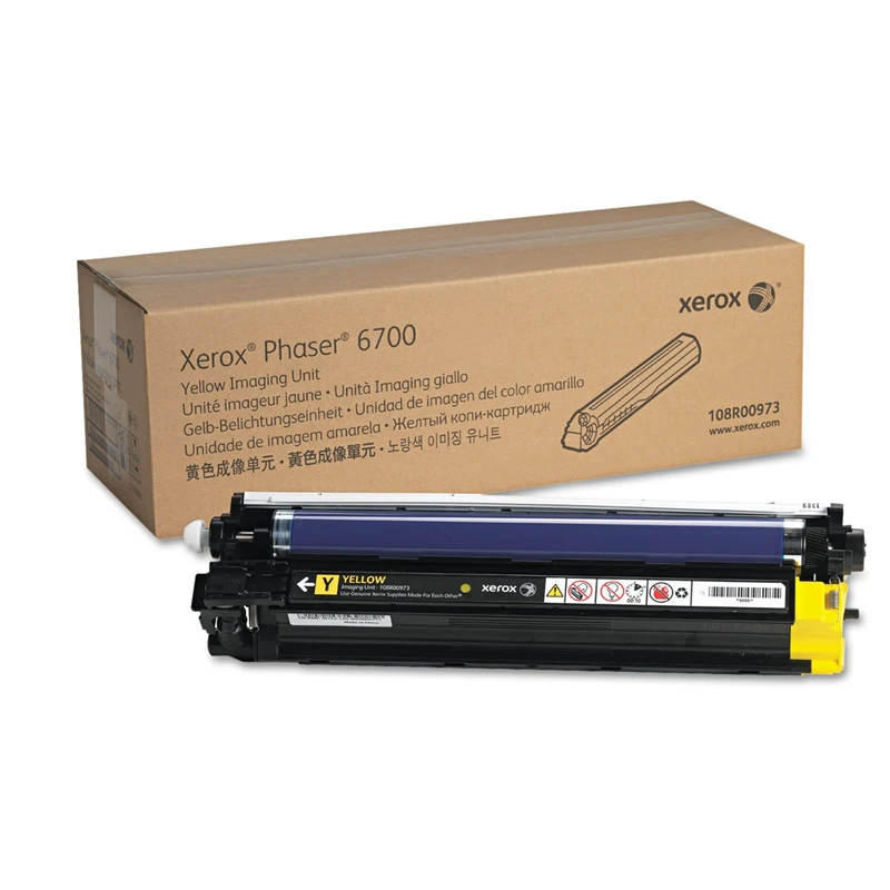Xerox Genuine Phaser 6700 Yellow Imaging unit (50,000 Pages) - 108R00973