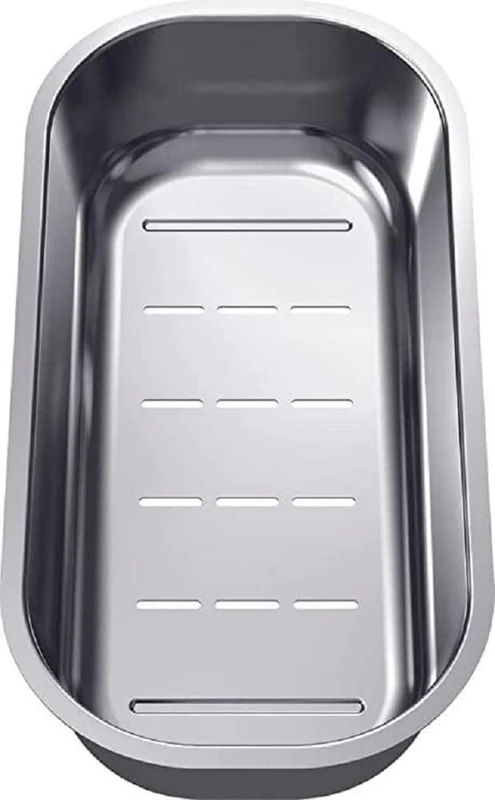 BLANCO Functional Bowl Made of Stainless Steel | 357 x 182 mm | Suitable for Classic Pro 6 S | [35.7x18.2x7.5 cm]