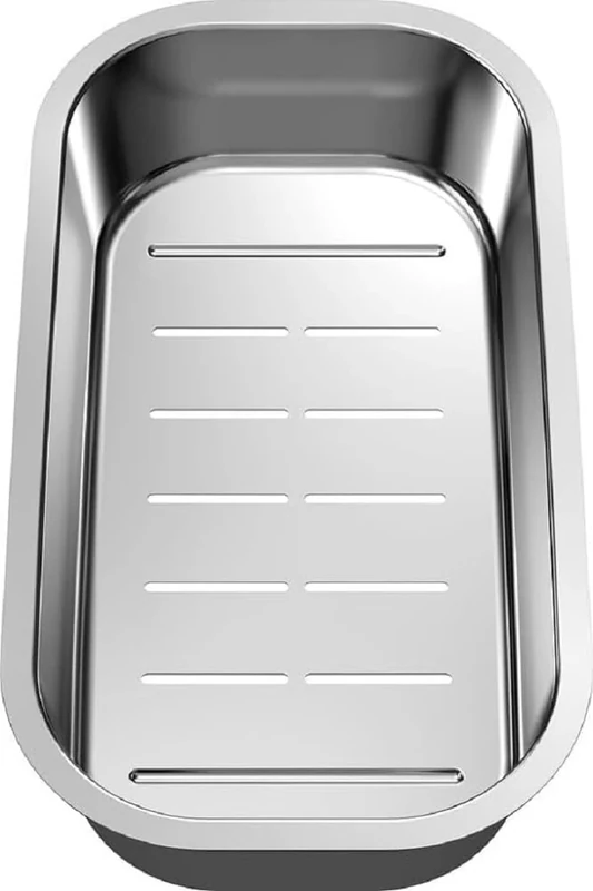 BLANCO Multifunctional Bowl Made of Stainless Steel | 361 x 201 mm | Suitable for AXIS III 6 S | [36.1x20.1x7.8 cm]