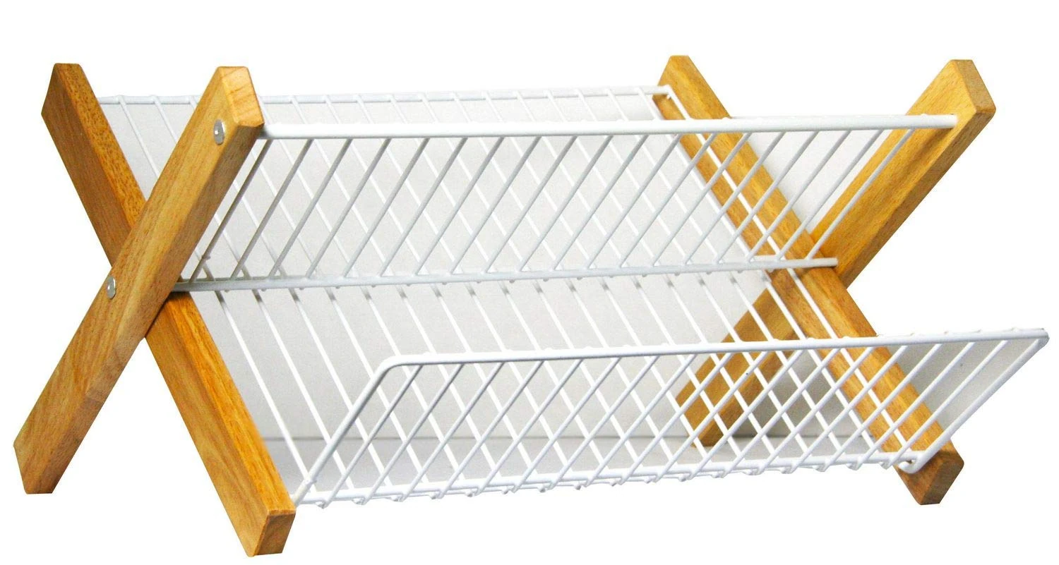 Metaltex 32184514080 Lilly Folding Drying Rack White Wire, Metal 42 x 5 x 35 cm