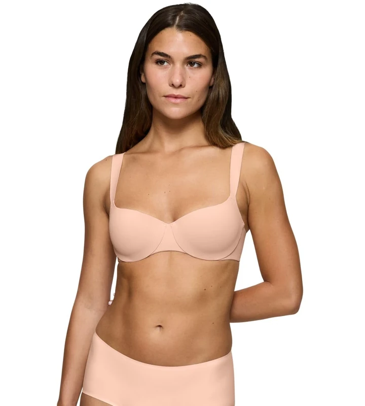 Triumph Women's Body Make-up Illusion Balconette Ex Bra, Beige (Powder Blush), 34D