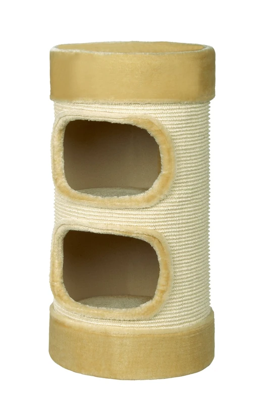 Nobby Little Lazy Cat Tree, 37 cm x 72 cm, Beige - Image 1