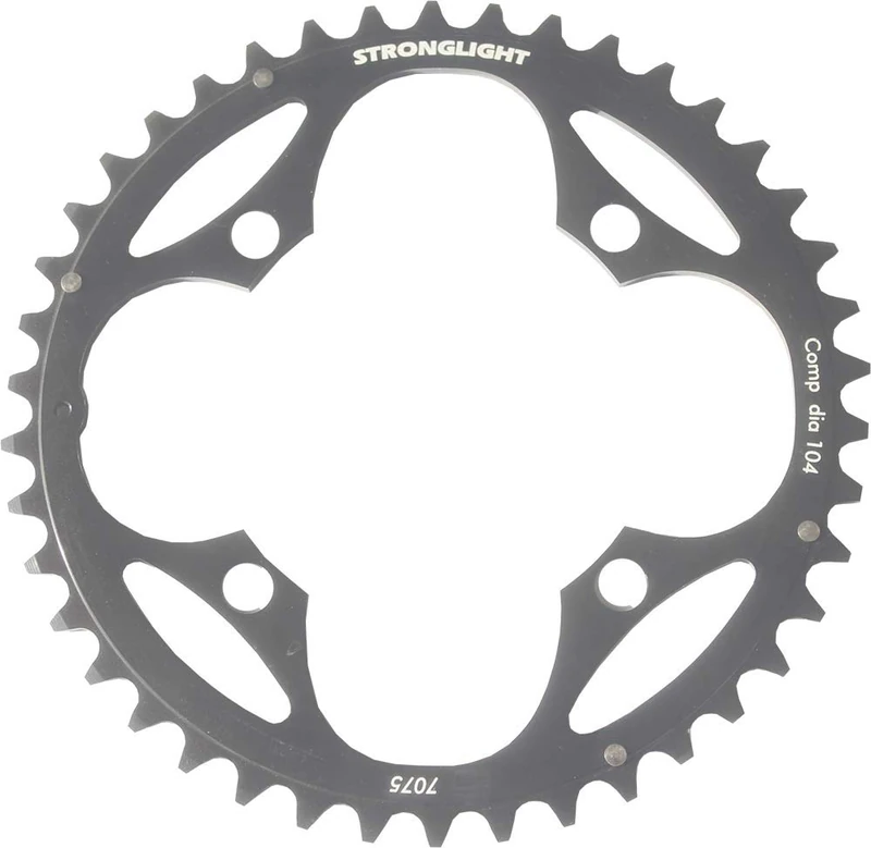 Stronglight 7075 Aluminium 4 Arm Dh Chainring 104 mm Teeth 38