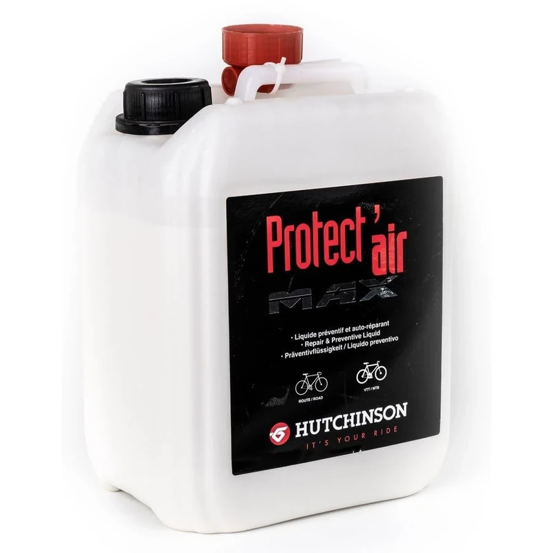 Hutchinson Protect Air Max Tubeless Tyre Sealant - Black, 5 Litre